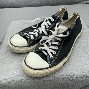 Converse Chuck Taylor All Star Shoes Mens Size 11 Black Low Top Canvas M9166